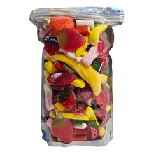 Aardbei Banaan Mix ( niet zuur ), Close Up, Voorkant.