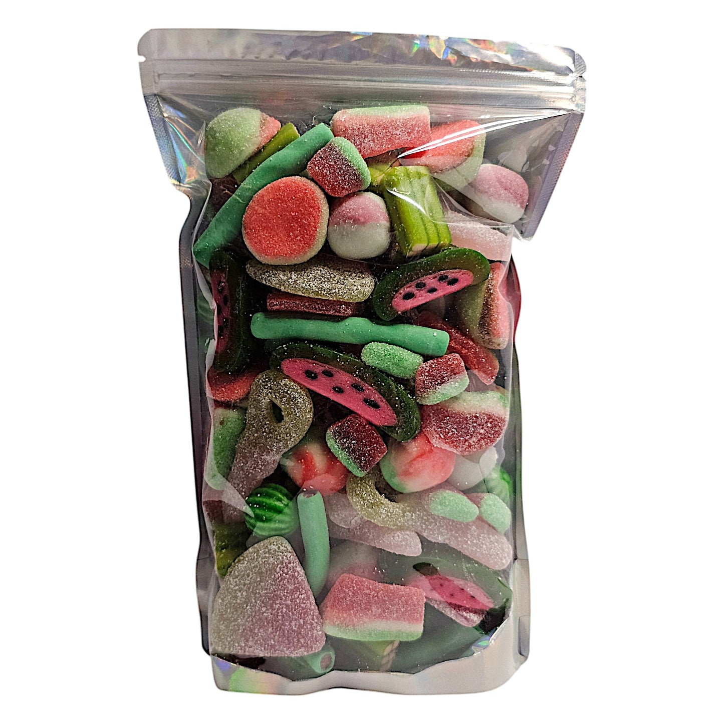 Watermelon Snoep Mix bestellen | Beste watermeloen snoep online kopen | Snelle levering snoep & gratis verzending. Fruitige snoepmix met watermeloensmaak.