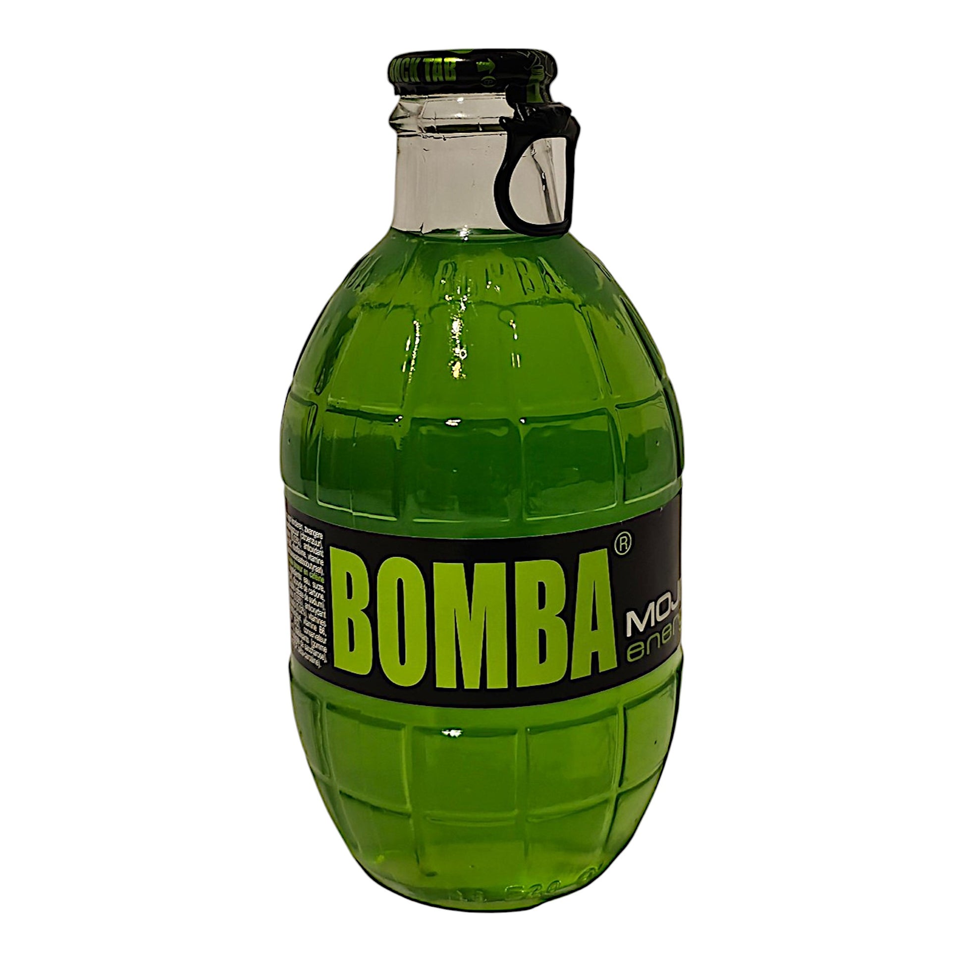 Bomba Energy Mojito, Close Up, Voorkant