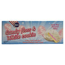 Candy floss & white cookie, Close Up, Voorkant