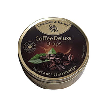 Cavendish & Harvey Coffee Deluxe Drops, Close Up, Bovenkant