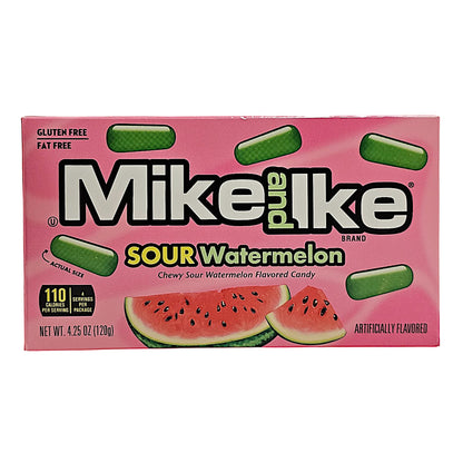 Mike and Ike Sour Watermelon, Close Up, Voorkant