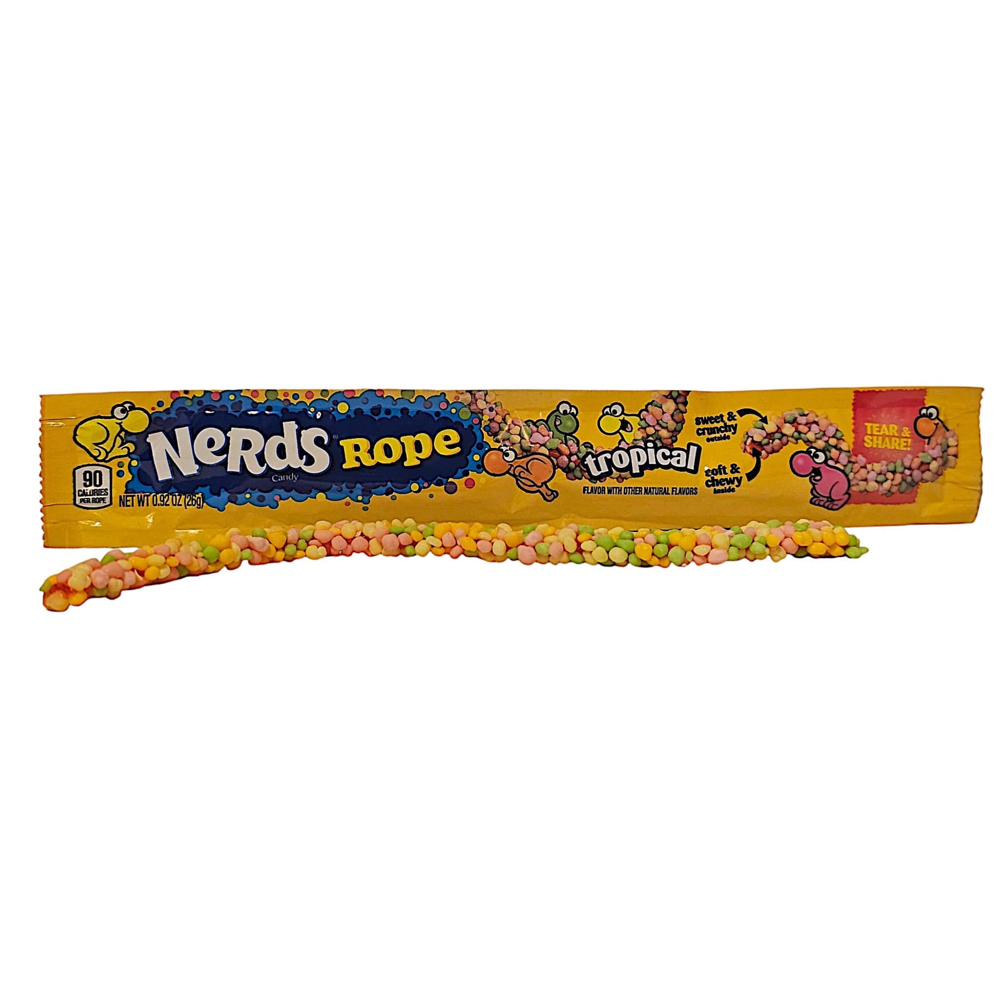 Nerds Ropes Tropical, Close Up, Voorkant