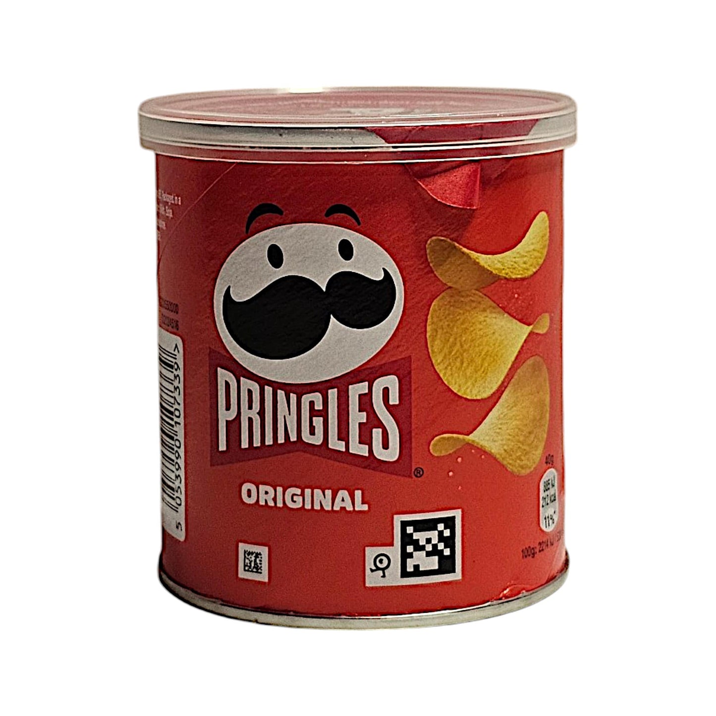 Pringles Original Naturel Chips, Close Up, Voorkant