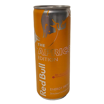 RedBull Apricot Edition, Close Up, Voorkant